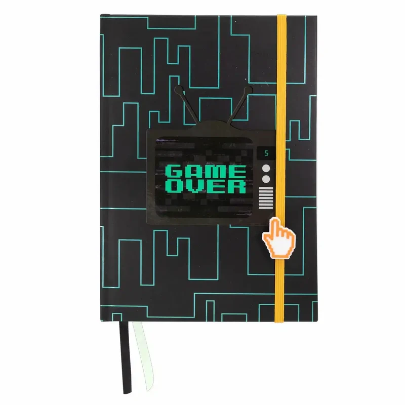 Idena Gaming Notizbuch kariert DIN A5 - 64 Blatt 80g/m² Papier