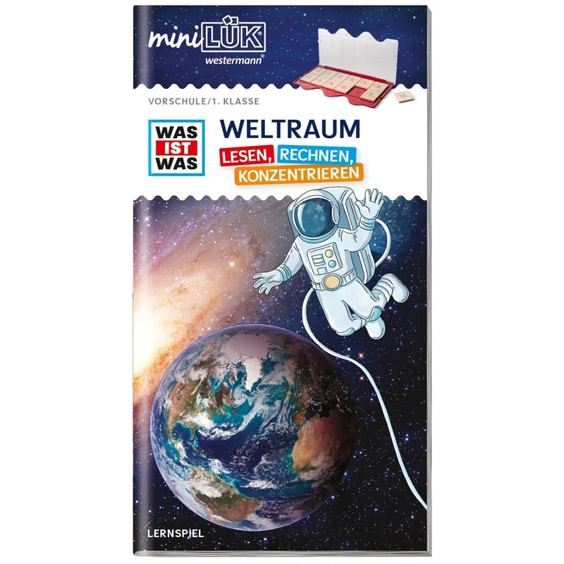 miniLÜK WAS IST WAS Weltraum - Lesen & Rechnen ab 6 Jahren