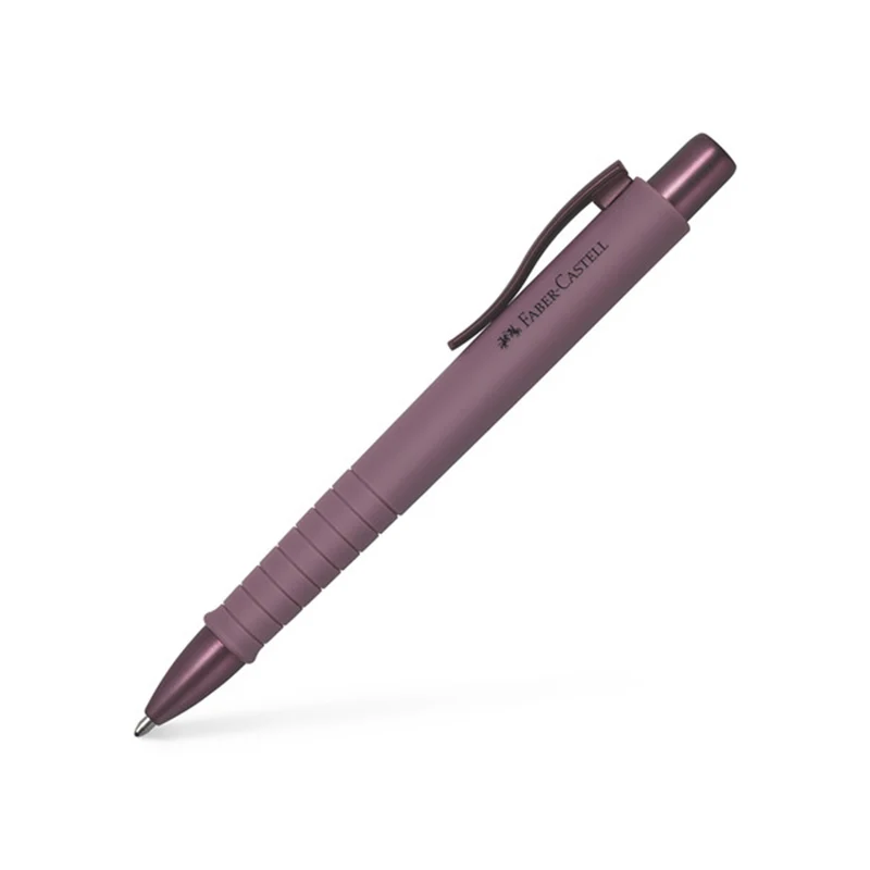 Faber-Castell Kugelschreiber Poly Ball XB Bordeaux - Ergonomisch & Dokumentenecht