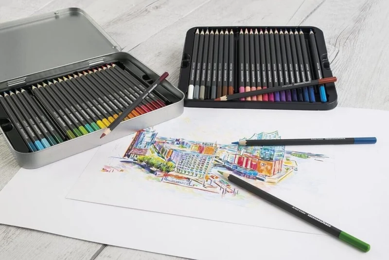 Eberhard Faber 516148 Artist Color Buntstifte im Metalletui - 48 Stück