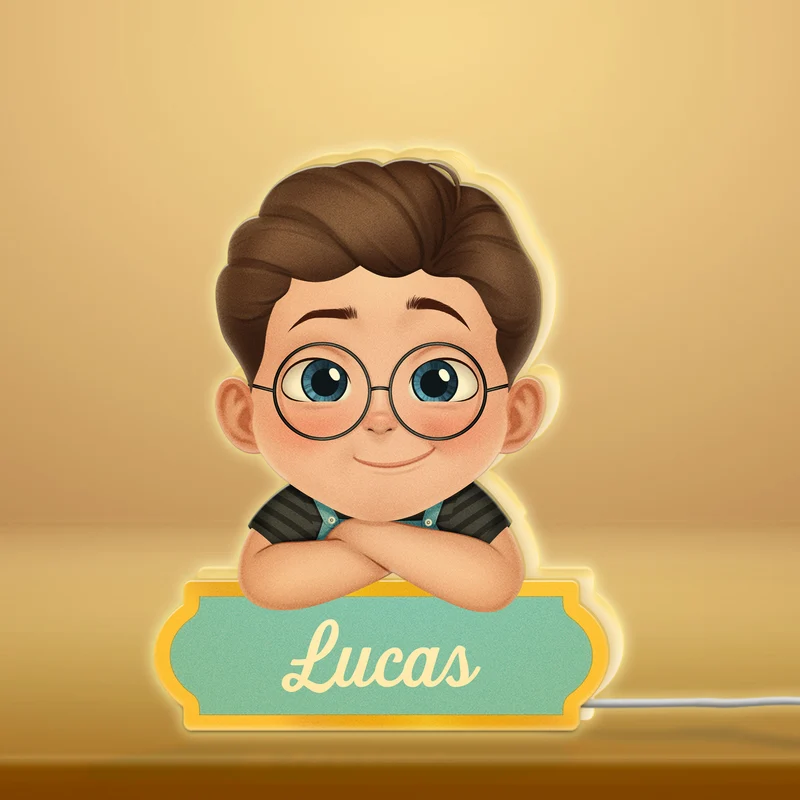 Name Cartoon - Personalisierte Geschenke Kinder | Lightbox