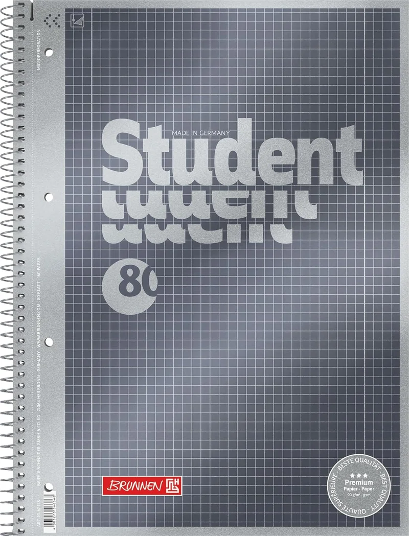 Premium Collegeblock A4 - Ihr perfekter Begleiter für Studium & Beruf