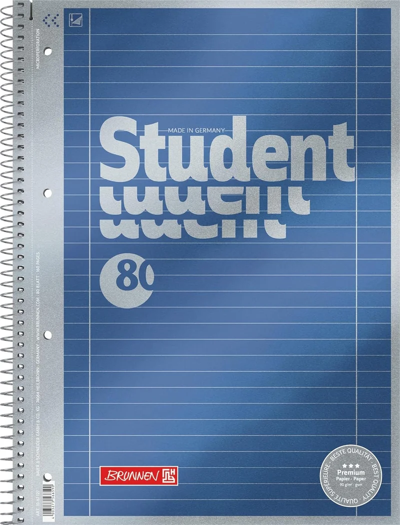 Premium Collegeblock A4 - Ihr perfekter Begleiter für Studium & Beruf