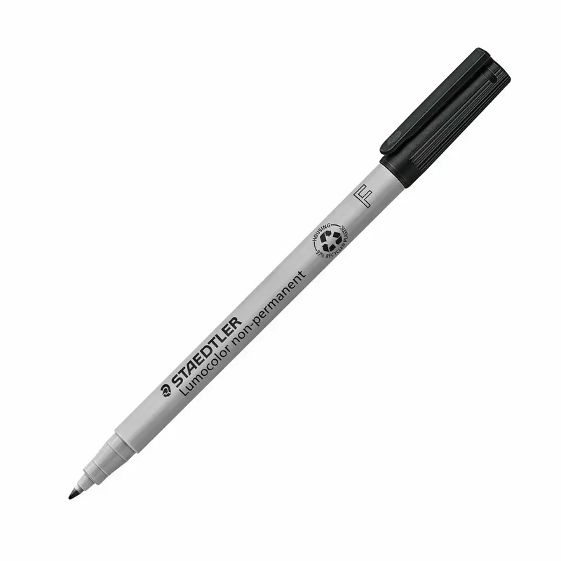 STAEDTLER Lumocolor Folienstift non-permanent F schwarz