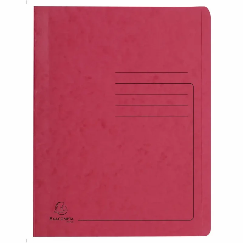 ExaClair Schnellhefter Colorspan rot DIN A4