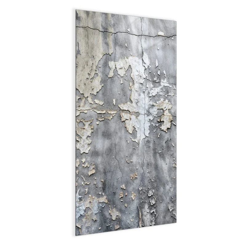 Glas Magnettafel - Abblätternde Wand