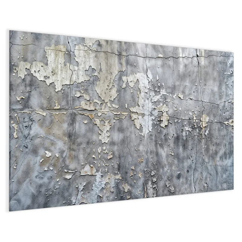Glas Magnettafel - Abblätternde Wand