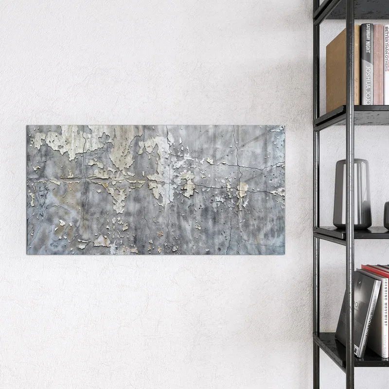 Glas Magnettafel - Abblätternde Wand