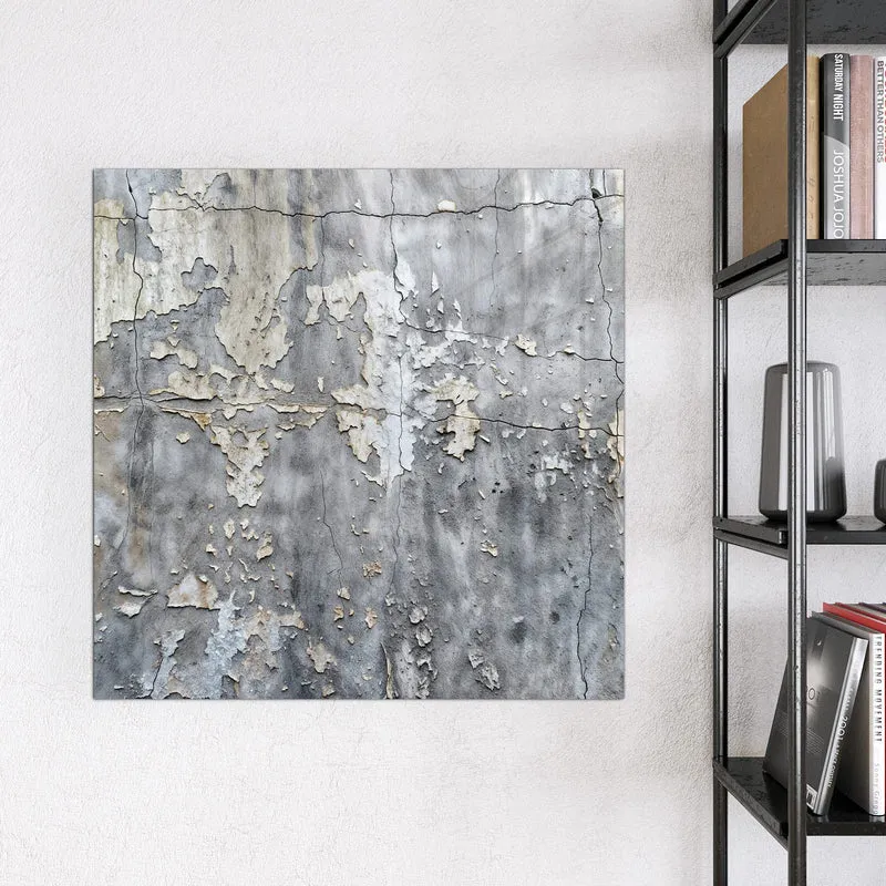 Glas Magnettafel - Abblätternde Wand