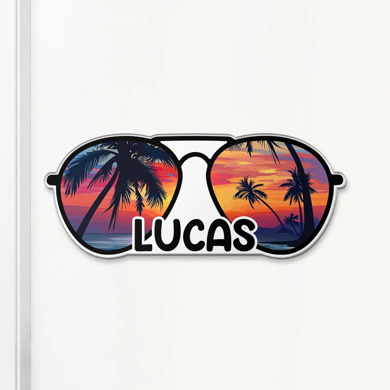 Sonnenbrille - Personalisiertes Geschenk | Acryl Magnet Frauen Männer