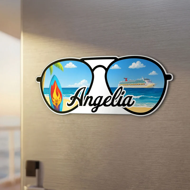 Sonnenbrille - Personalisiertes Geschenk | Acryl Magnet Frauen Männer