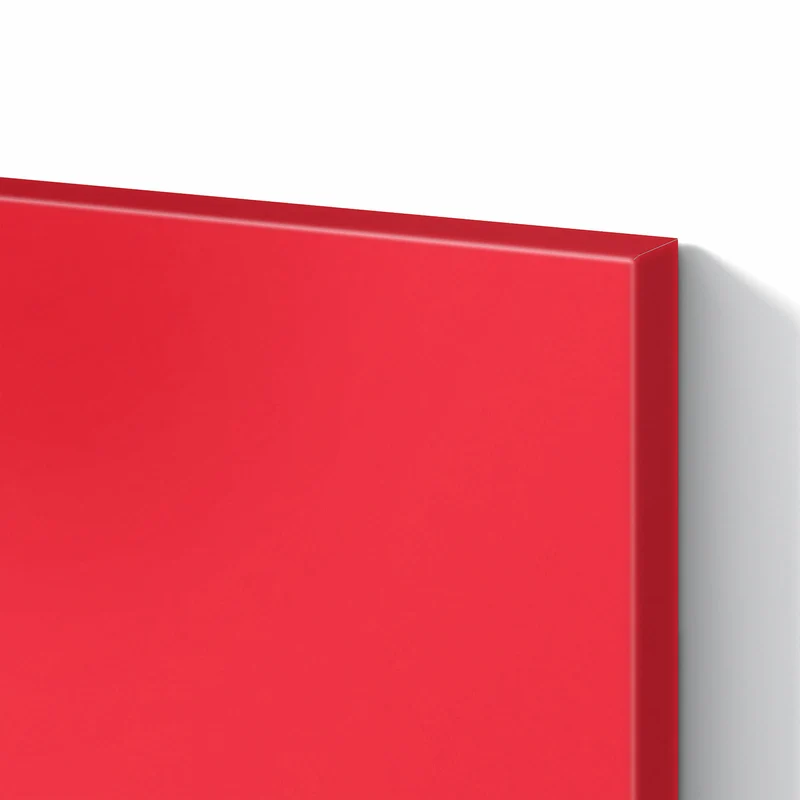 Metall Magnettafel - Pinkroter Hintergrund