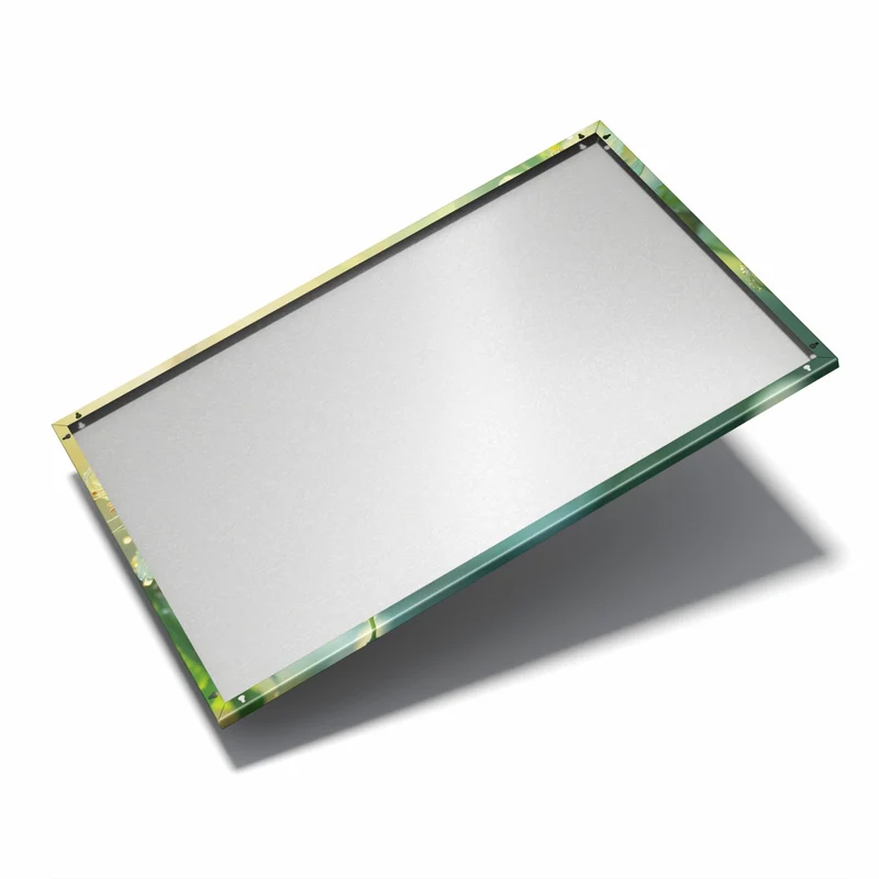 Metall Magnettafel - Blüten mit Morgentau