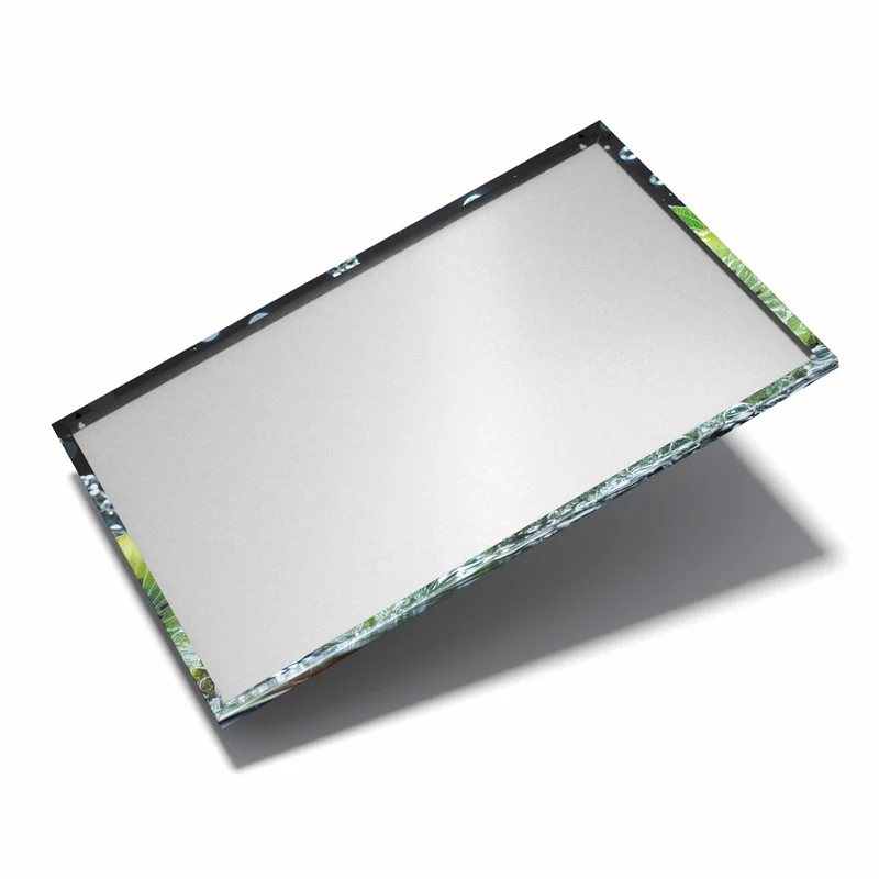 Metall Magnettafel - Kiwischeiben im Spritzer