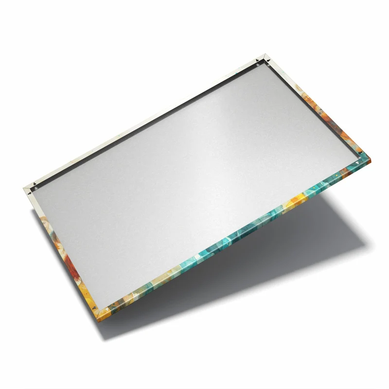 Metall Magnettafel - Menschen in Aquarell