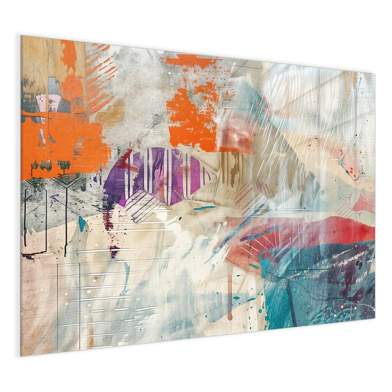 Glas Magnettafel - Moderne Abstraktion