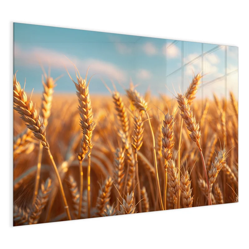 Glas Magnettafel - Reifer Weizen