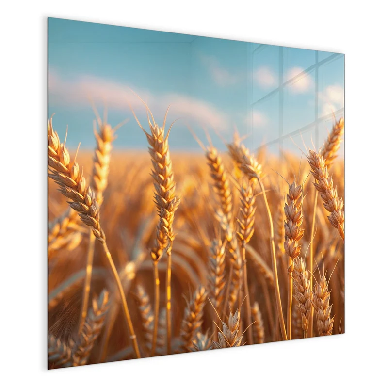 Glas Magnettafel - Reifer Weizen