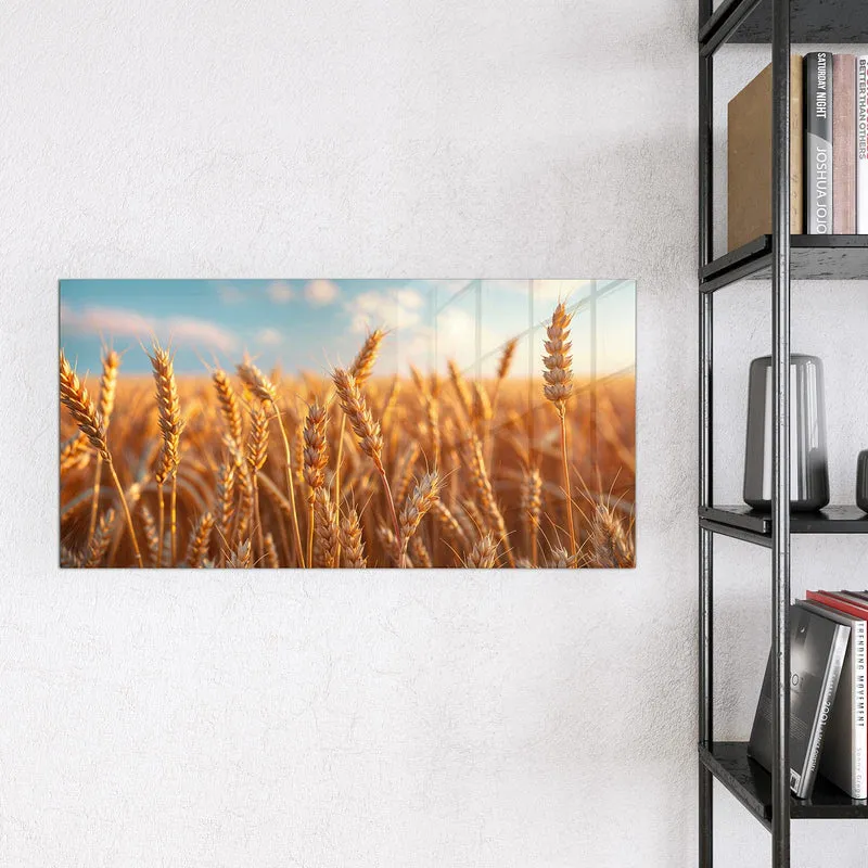 Glas Magnettafel - Reifer Weizen