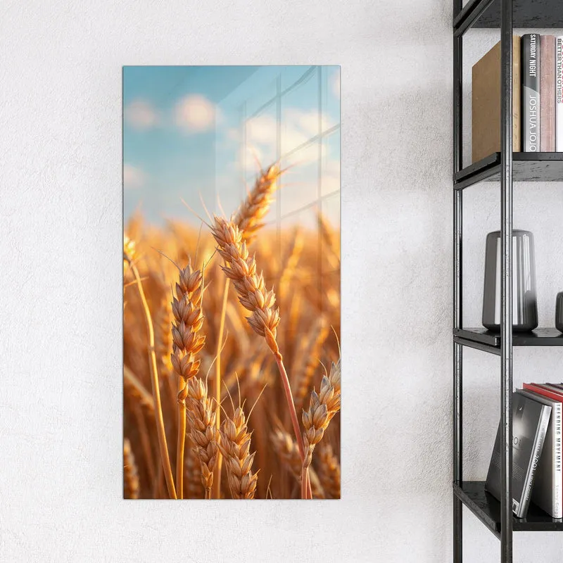 Glas Magnettafel - Reifer Weizen