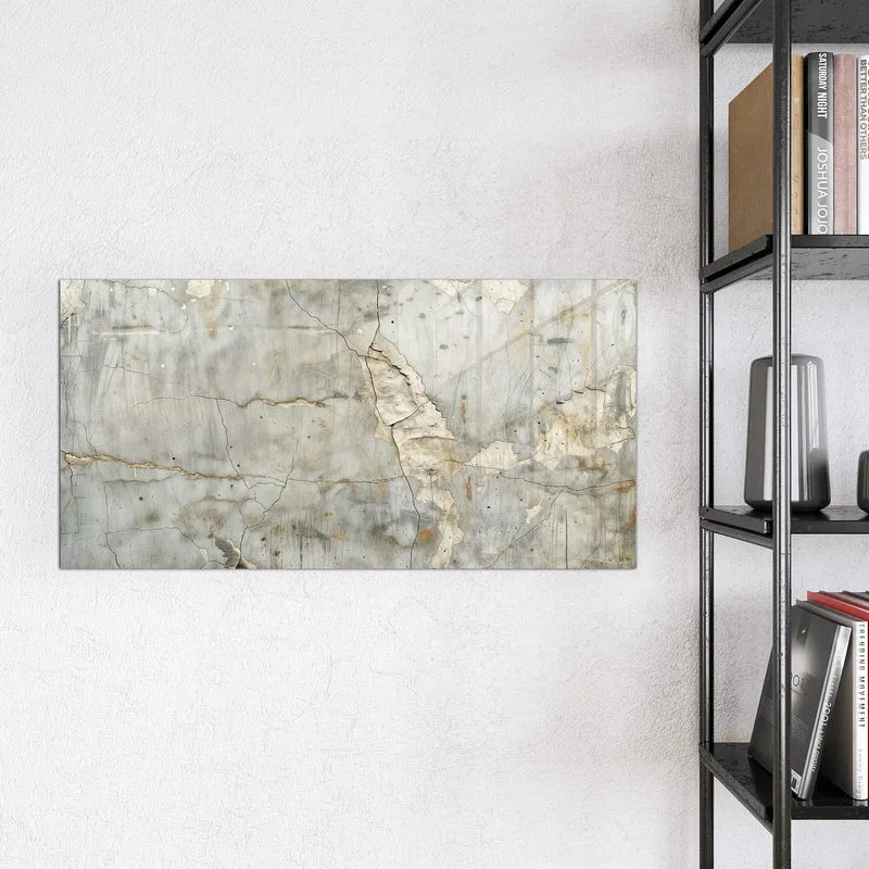 Glas Magnettafel - Abgeplatzter Putz