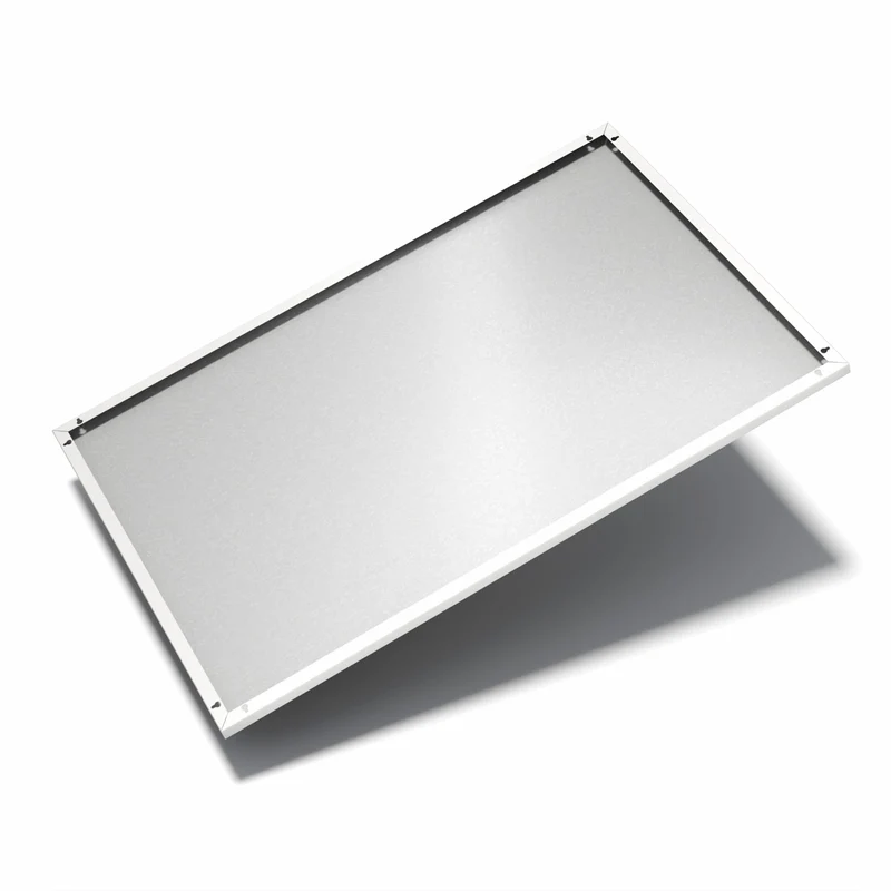 Metall Magnettafel - Weisser Hintergrund