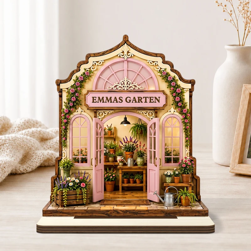 Geschenke Frau Garten - Personalisiertes Geschenk | Holzaufsteller