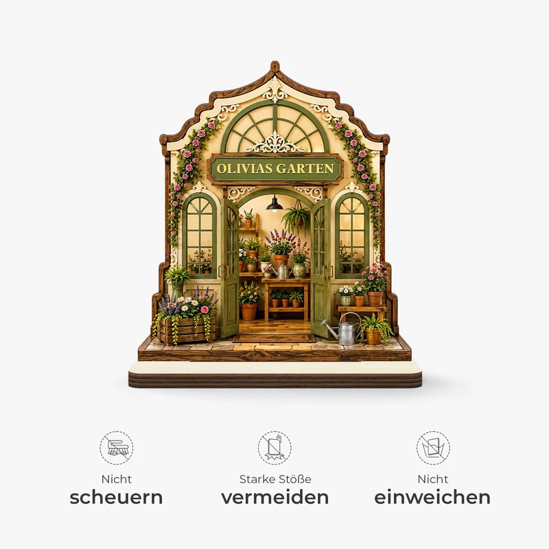 Geschenke Frau Garten - Personalisiertes Geschenk | Holzaufsteller