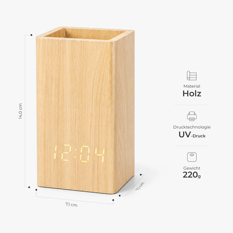 Neues Zuhause Neues Abenteuer Neue Erinnerungen - Personalisierte Geschenke Paar | Stiftehalter Mit Uhr Zum Einzug