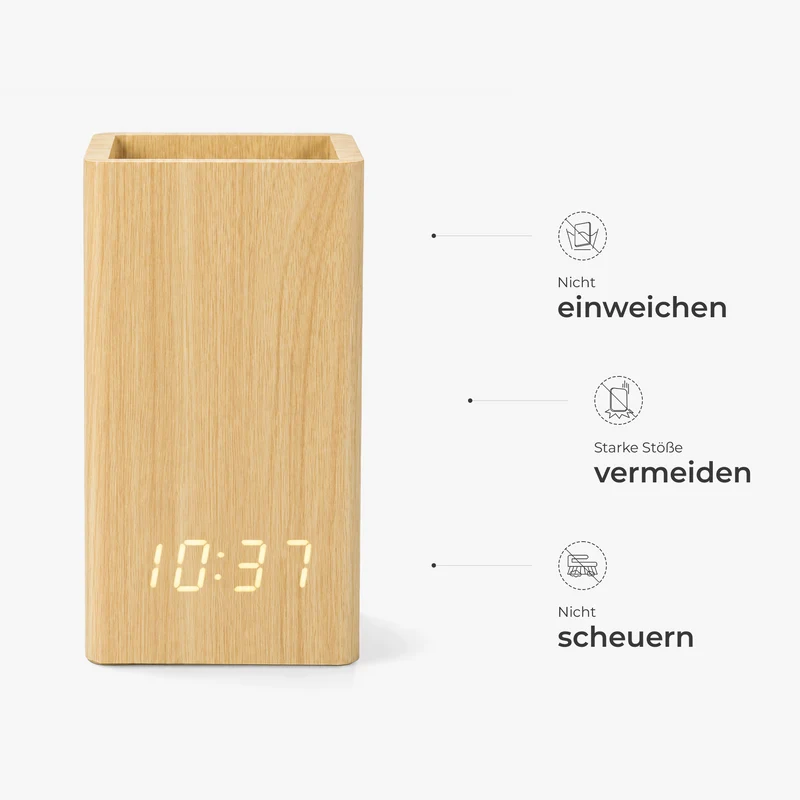 Neues Zuhause Neues Abenteuer Neue Erinnerungen - Personalisierte Geschenke Paar | Stiftehalter Mit Uhr Zum Einzug