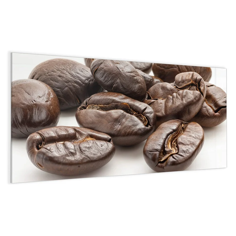 Glas Magnettafel - Geröstete Kaffeebohnen