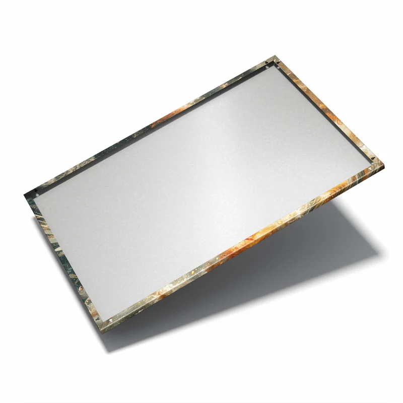 Metall Magnettafel - Eleganter Vogel