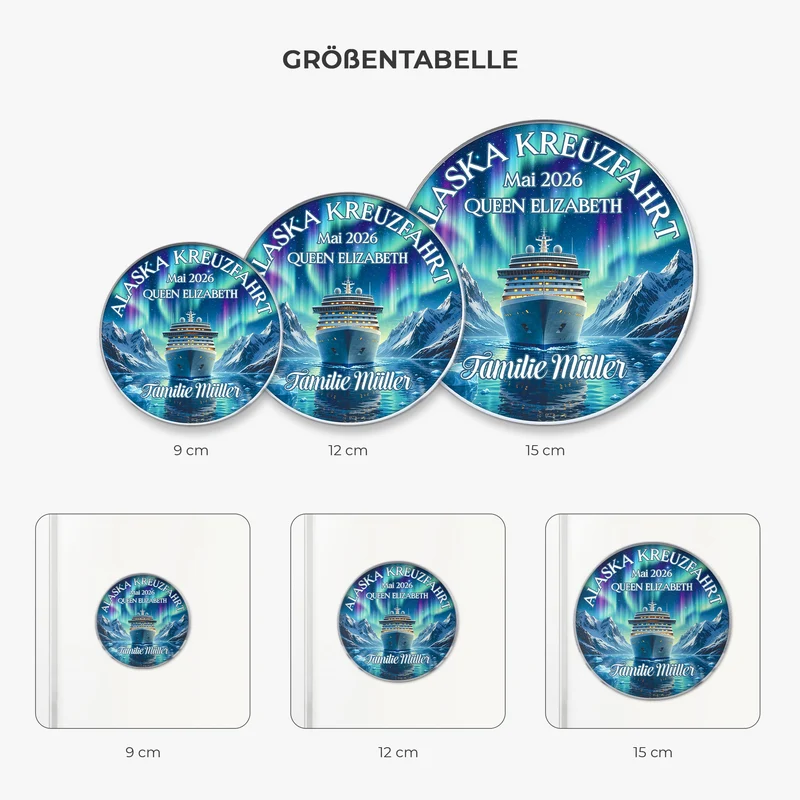 Kreuzfahrt - Personalisierte Geschenke Foto | Acryl Magnet Reise