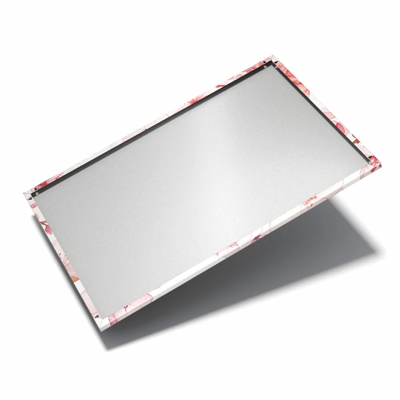 Metall Magnettafel - Kirschblüten in Aquarell