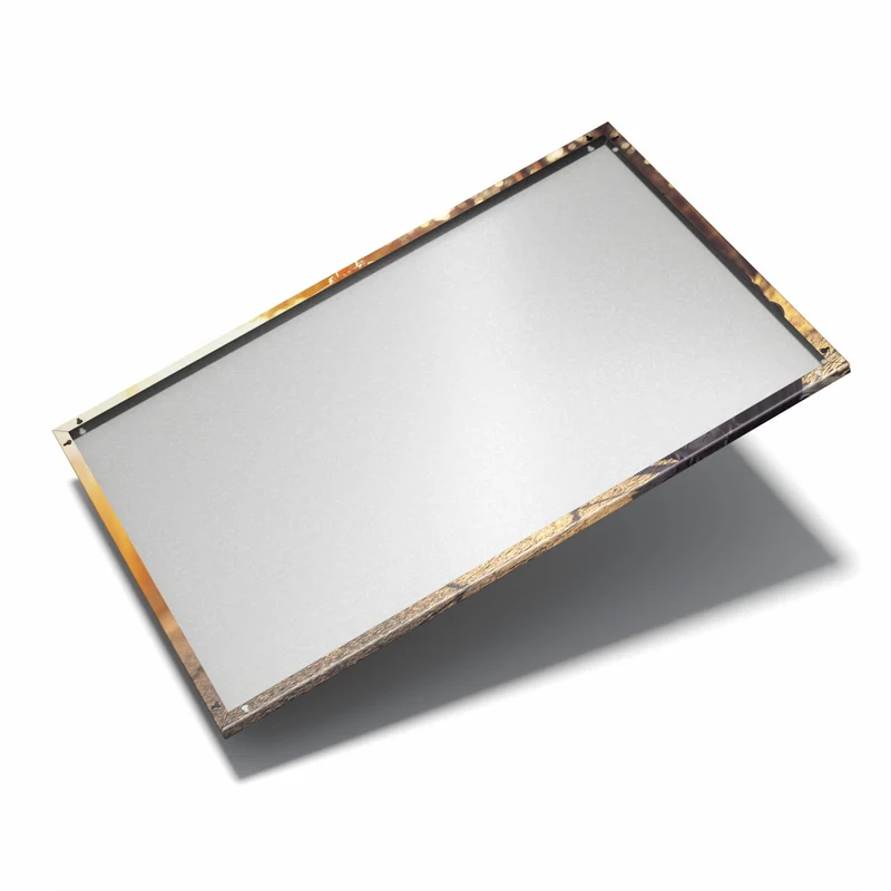 Metall Magnettafel - Motorrad im Gegenlicht