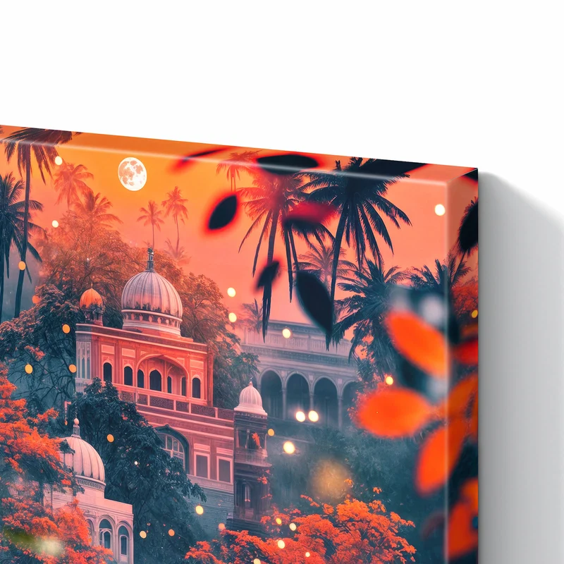 Metall Magnettafel - Orientalischer Palast