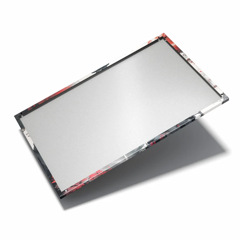 Metall Magnettafel - Pagode im roten Laub