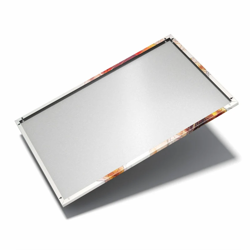 Metall Magnettafel - Weintrinkende Frau