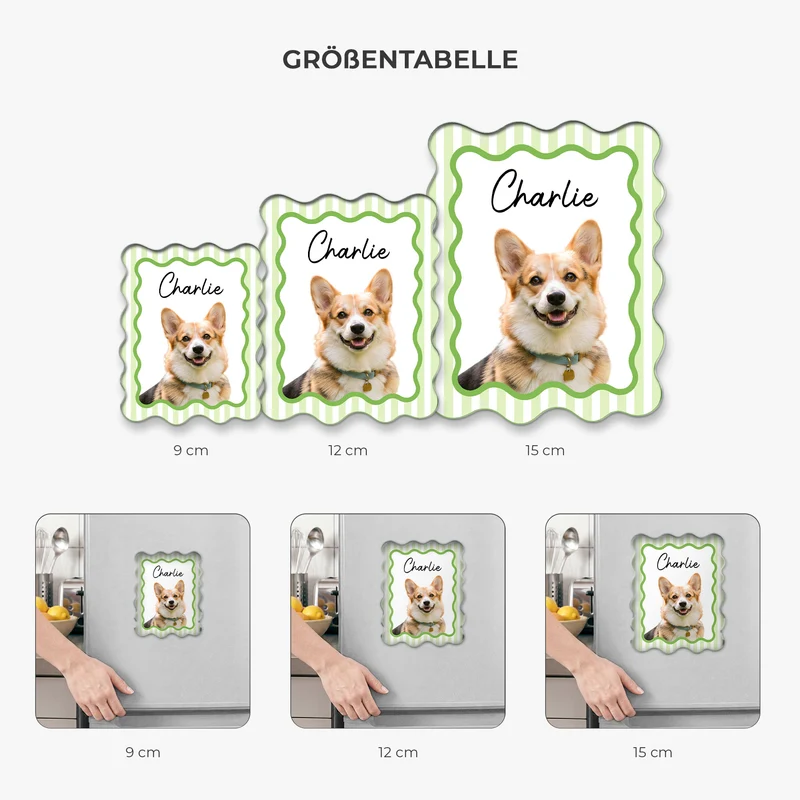 Bilder Von Haustieren - Personalisiertes Geschenk | Acryl Magnet