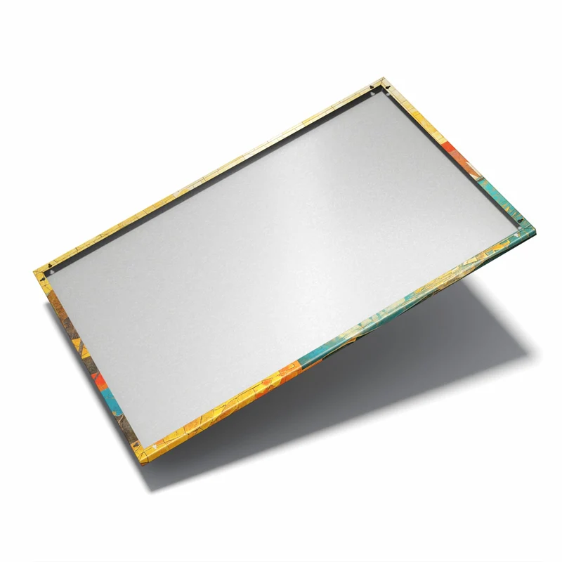 Metall Magnettafel - Segelboote im Mosaik