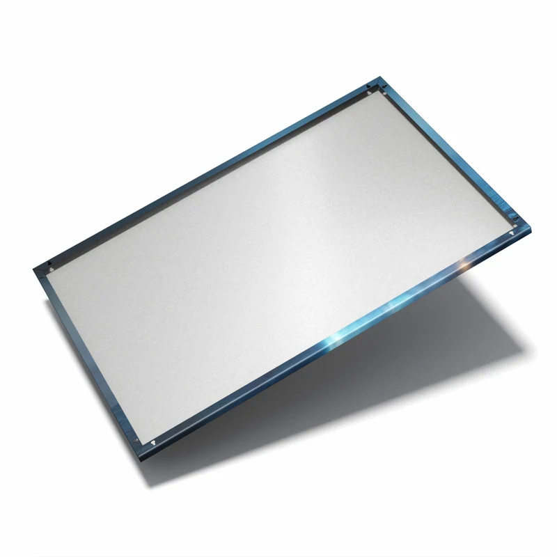Metall Magnettafel - Blauer Eiswürfel