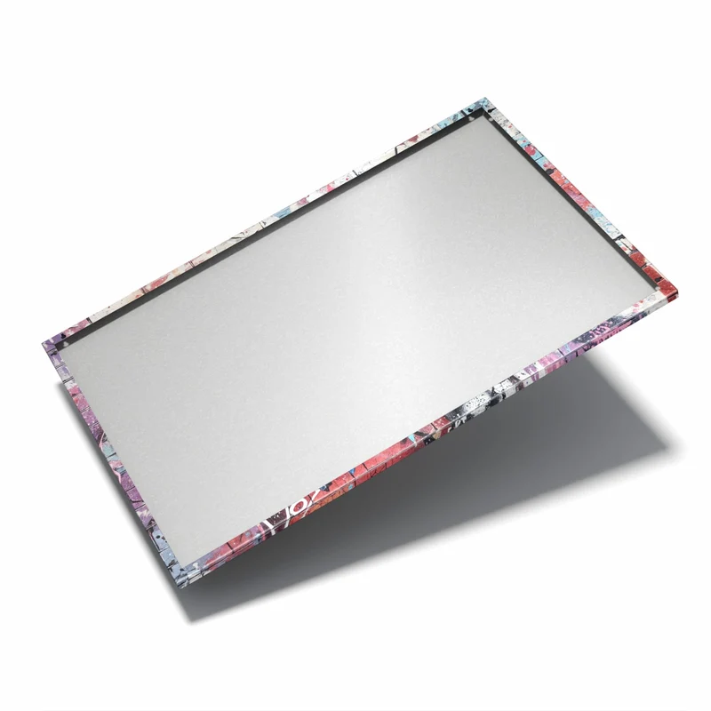Metall Magnettafel - Graffiti auf Ziegelmauer