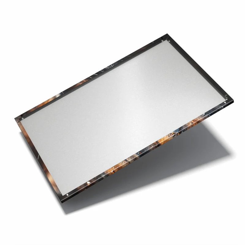 Metall Magnettafel - Pferdeauge im Regen
