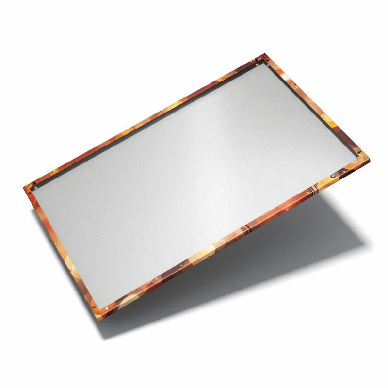 Metall Magnettafel - Festliche Weingläser