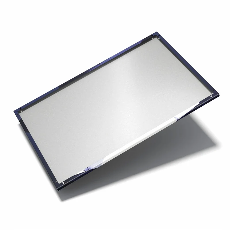 Metall Magnettafel - Dame mit dunklem Hut