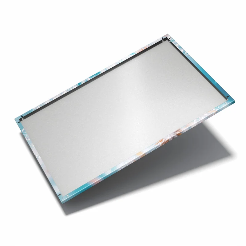 Metall Magnettafel - Pusteblumen mit Tropfen
