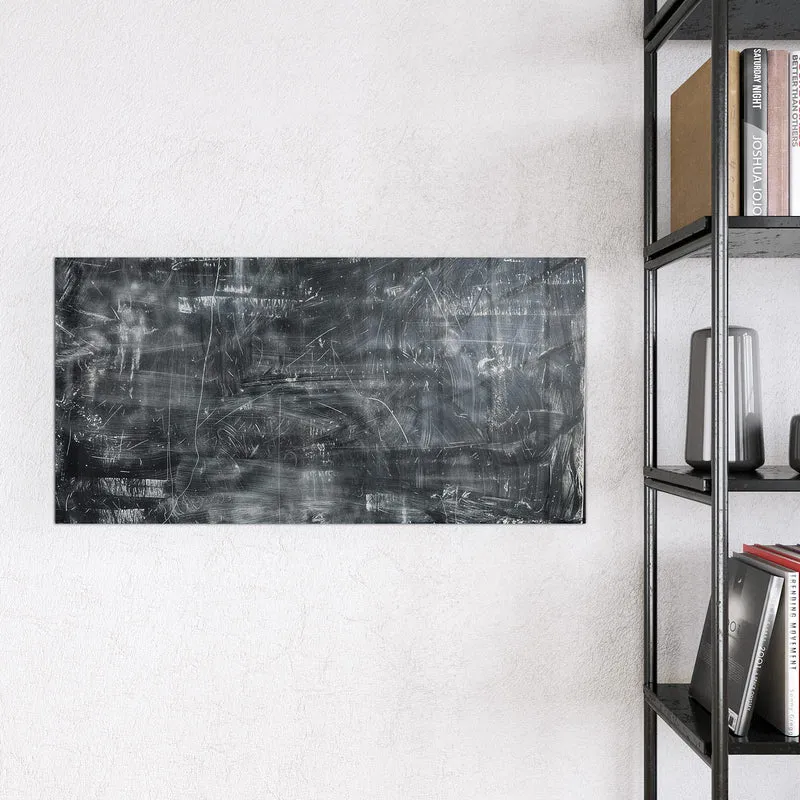 Glas Magnettafel - Kratzspuren in Schwarz