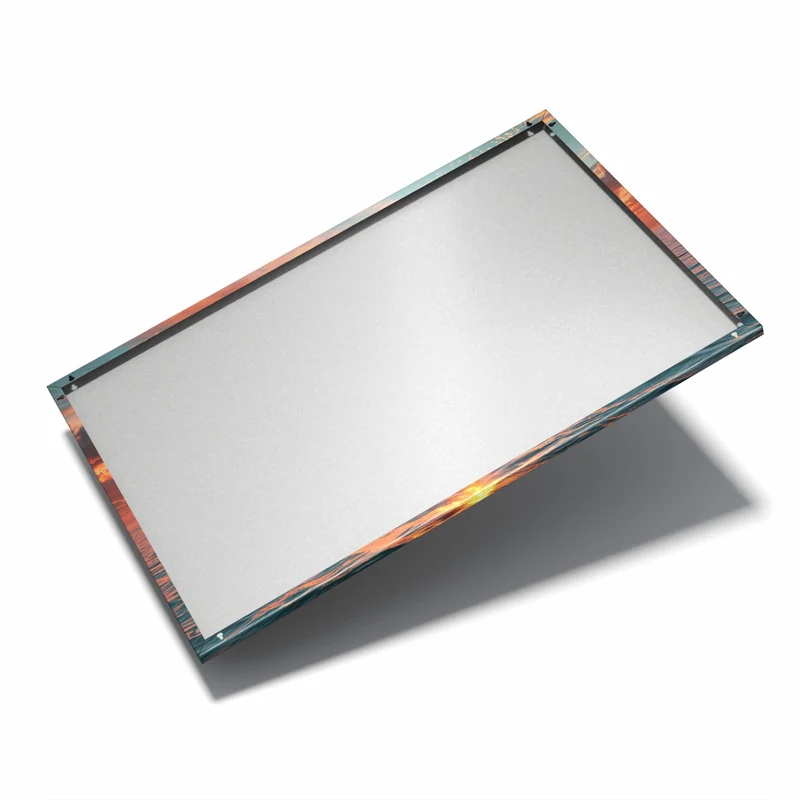 Metall Magnettafel - Wolken im Abendrot