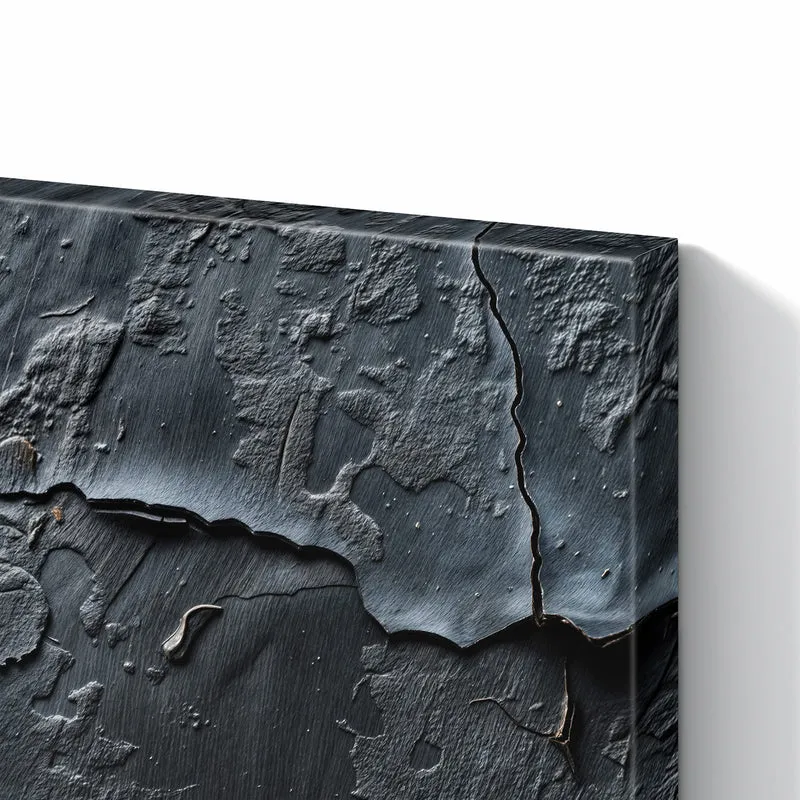 Metall Magnettafel - Risse in Anthrazit