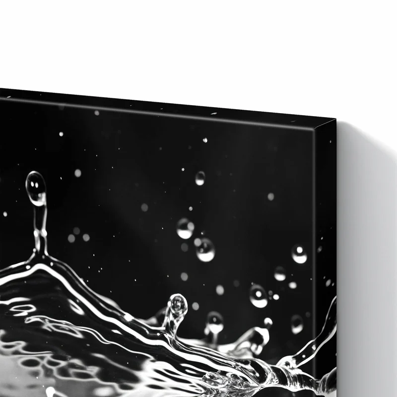 Metall Magnettafel - Wasserkrone